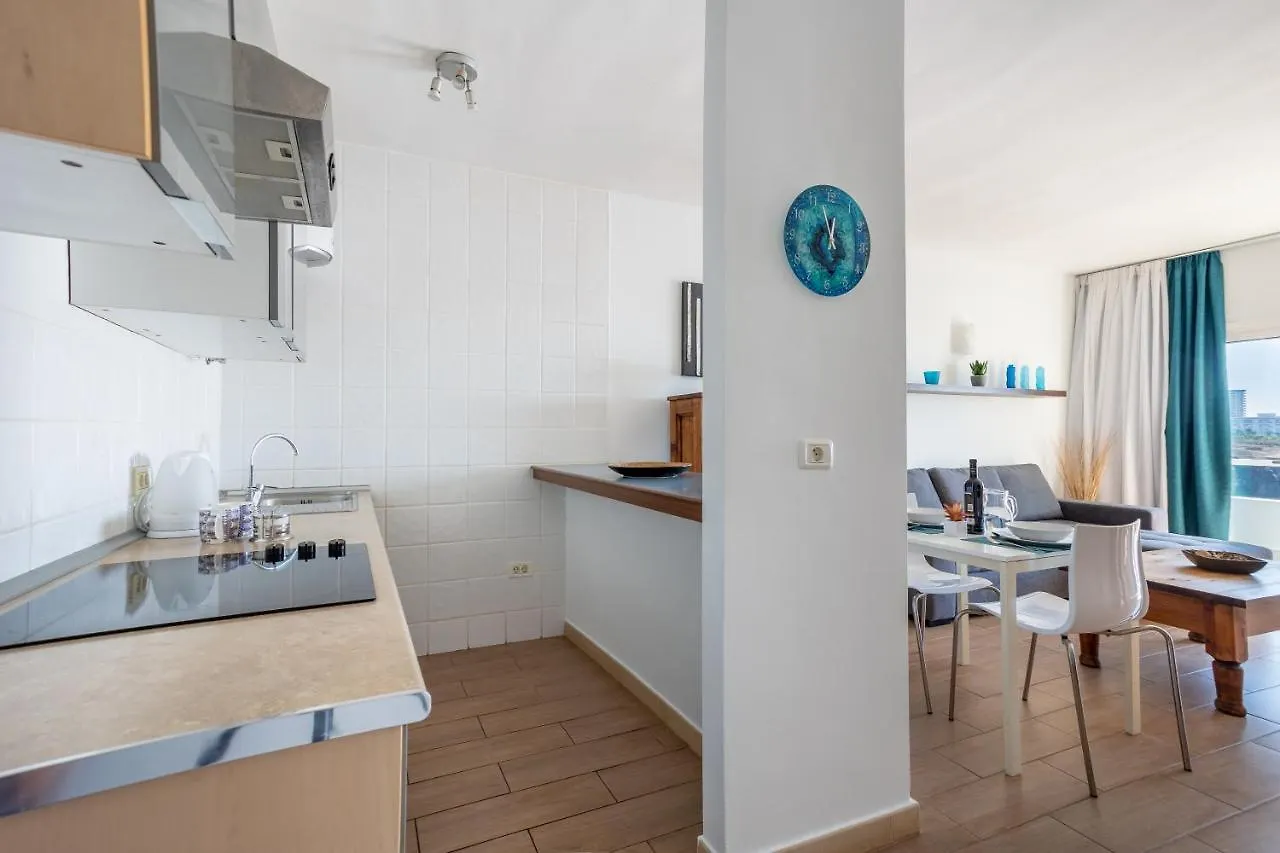 Apartment Ferienwohnung The Blue Anchor Spectacular Sea View Callao Salvaje Spanien